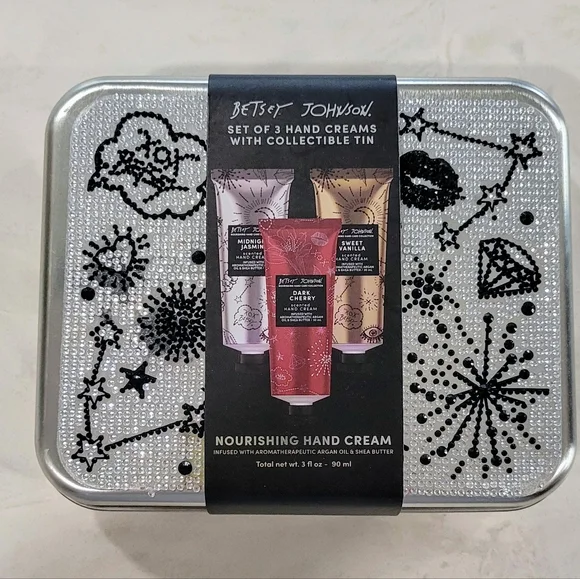 Betsy Johnson hand creams Collectible tin - Picture 8 of 8